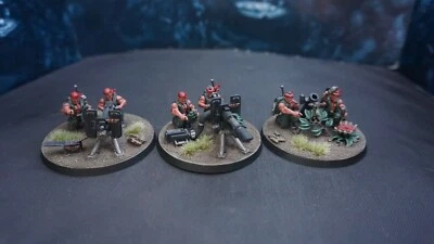Catachan Heavy Weapon Squad painted Warhammer 40k Astra Militarum Jungle Fighter - Image 1 of 4