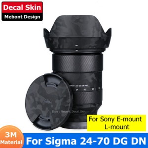 For Sigma ART 24-70mm F2.8 DG DN Decal Skin Vinyl Wrap Film Camera Lens Sticker
