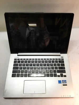 ASUS S300C VivoBook 13" Touch Laptop Intel Core i5 3rd Gen. -BOOTS TO BIOS- MZ - Image 1 of 4