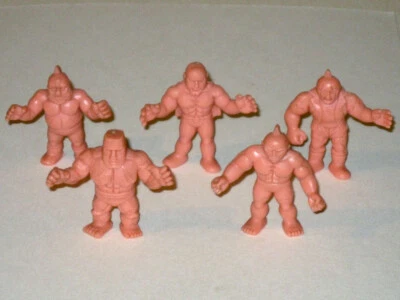 Mattel Kinnikuman M.U.S.C.L.E. 1983 vintage ¡Figuras de hombre! ¡5 trituradoras cósmicas! Foto 1 de 4