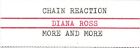 Diana Ross - Chain Reaction - original jukebox title strip