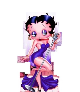 BETTY BOOP VINYL DECAL CAR TRUCK HOOD SIDE - Foto 1 di 1