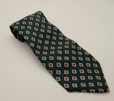 Corbata formal antigua azul marino para hombre 58" Lx3,5" W corbata de cuello verde Foto 1 de 4