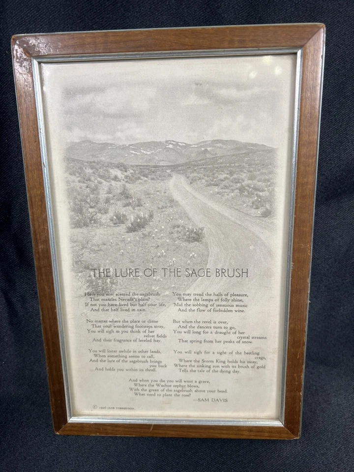 ATQ VTG MARSHALL FIELDS & COMPANY GALLERIES ARTWORK Jane Torreyson 1926 9x6” - Image 1 of 4