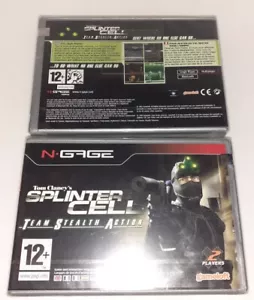 2 x Tom Clancy's Splinter Cell: Team Stealth Action (Nokia N-Gage, 2003) - Foto 1 di 5