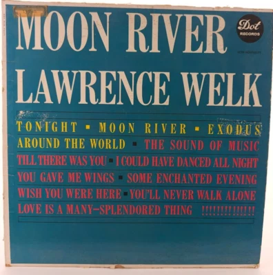 Lawrence Welk Moon River Album Vinyl Dot Records Ultra High Fidelity DLP-3412 - Image 1 of 4