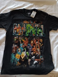 Marvel Men's Team-Ups Group Shot Superheroes T-Shirt, Size Small - Picture 1 of 5