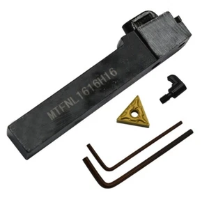 Nuevo soporte + TNMG321 TNMG160404 insertos de carburo MTFNL 1616H16 herramienta de torneado de torno - Imagen 1 de 10