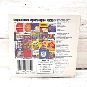14 CD Set PC Computer Games Student Office Cooking Factory Sealed New - Picture 1 of 15