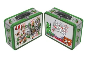 CAJA DE ALMUERZO DE METAL/LATA "RATAS TÓXICAS" CARA DE CUELLO PANADERO X - Imagen 1 de 1