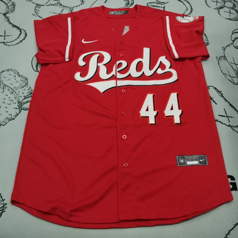 Cincinnati Reds #44 Elly De La Cruz Red Cool Base Jersey Cover