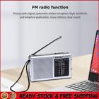 Mini AM/FM Radio AA Battery Powered Full-wave Band Emergency Radio (KK257 White)