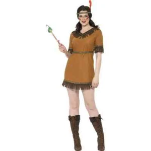 Ladies Indian Lady Costume One Size - Picture 1 of 1