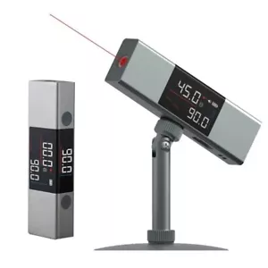 AtuMan Dual Laser Protractor Digital Level Ruler Angle Cast Line Rechargeable - Picture 1 of 9