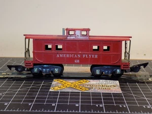 S-gauge American Flyer Caboose 638 Bayonet Couplers (042704) - Picture 1 of 11