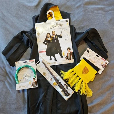 Harry Potter Hogwarts Bata Varita Bufanda Diadema Niños Conjunto de Disfraz Foto 1 de 4