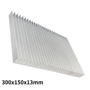 DE 300x150x13mm Aluminium Kühlkörper Thermische Radiator LED CPU Power ID Chip - Bild 1 von 5