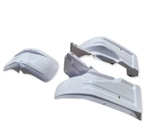 Honda ATC200es 82-84 Heavy Duty Plastic Front and Rear Fenders - WHITE - Picture 1 of 3