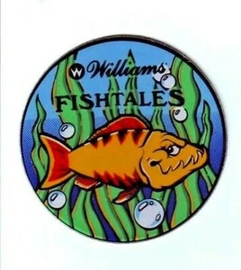Williams Fishtales Round Coaster 1990s Vintage Pinball Arcade Game - Picture 1 of 1