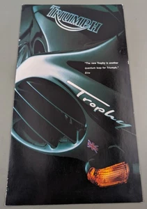 1996 Triumph Motorcycle Advertising Brochure.  - Bild 1 von 5
