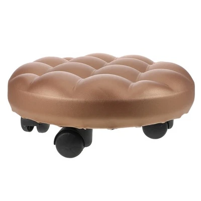  Niedriger kleiner Hocker, Rollhocker, Mehrzweck-Rollhocker, niedriger - Bild 1 von 4