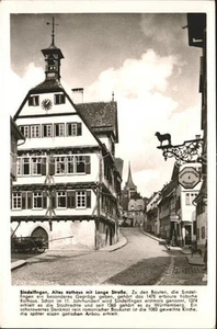 Sindelfingen Altes Rathaus mit Lange Strasse - Bild 1 von 2