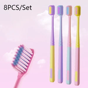 Slim Soft Toothbrushes Extra Fine Compact Regular Toothbrush - Imagen 1 de 11
