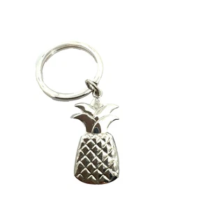 Tiffany & Co Sterling Silver 925 Pineapple Keychain - Picture 1 of 6