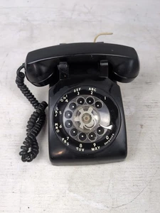 Telefono da scrivania vintage Bell System Western Electric 500 DM quadrante rotante nero '62 - Foto 1 di 9