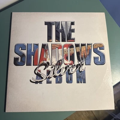 The Shadows Silver Album Gatefold Double 12" Vinyl LP 1983 Record - Image 1 of 4