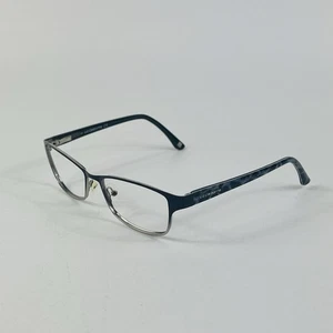 Liz Claiborne Eyeglasses Black Fade Metal Cat Eye Frame L614 0JBU 54 16 135 - Picture 1 of 17