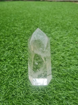 Citrine Tower From Minas Gerais, Brazil With Many Rainbows, Untreated, 353g - Image 1 of 4