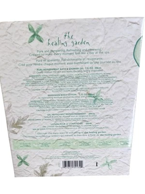 THE HEALING GARDEN PEPINO TERAPIA 2 PIEZAS SET DE REGALO - GEL DE DUCHA Y LOCIÓN CORPORAL Foto 1 de 4
