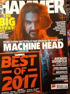 Metal hammer machine Head 100 best albums of 2017 w/Cd iss.304 jan.2018 - Imagen 1 de 1