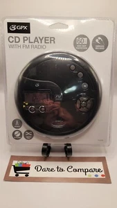 GPX PC332B Portable CD Player with FM Tuner - Black - Brand New - Picture 1 of 2