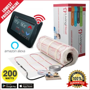 Sistema eléctrico premium rápido de calefacción por suelo radiante 200 W para bajo azulejos, piso LVT - Imagen 1 de 17