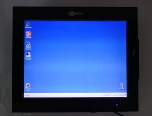 NCR 7754 POS Touchscreen Terminal Windows POS7 Intel Atom D2701 2.13GHz 4GB - Picture 1 of 10