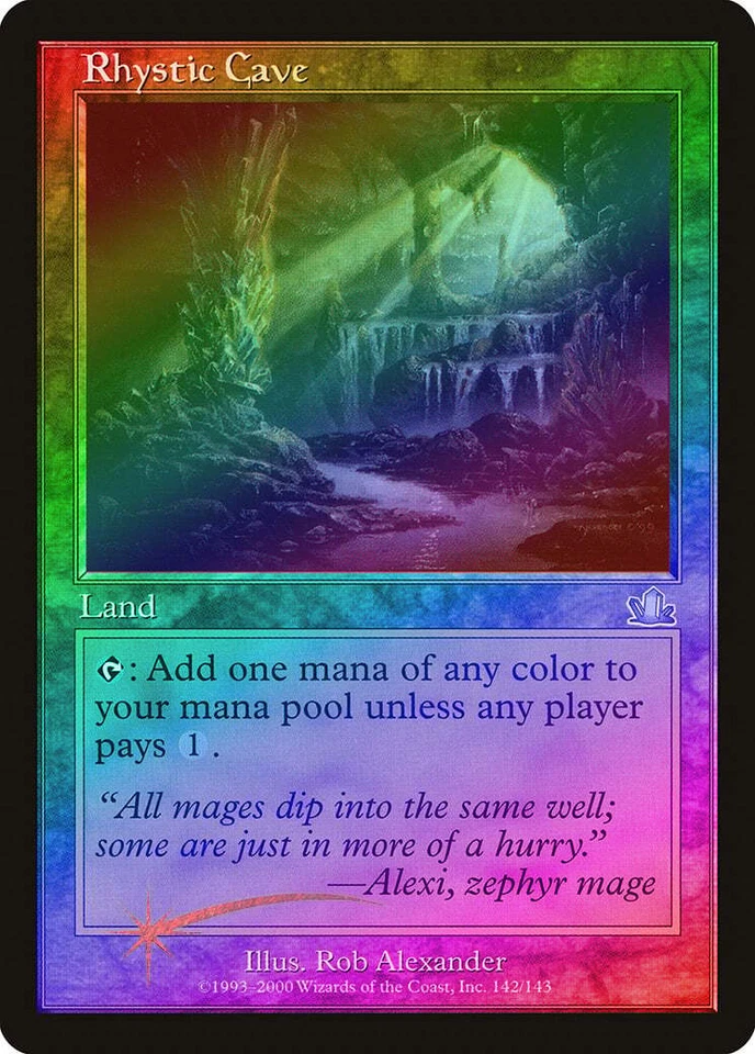 Rhystic Cave FOIL Prophecy NM Land Uncommon MAGIC THE GATHERING CARD ABUGames - Image 1 of 1