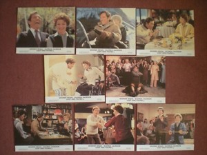 LOST AND FOUND (1979) set of 8 UK lobby FOH stills GEORGE SEGAL, GLENDA JACKSON