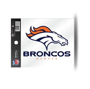 Denver Broncos Logo Static Cling Sticker NEW!! Window or Car! NFL - Picture 1 of 2