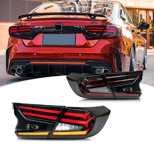 LED Tail Lights for Honda Accord 10th Gen 2018-2023 Smoked Sequential Rear Lamps - Bild 1 von 6