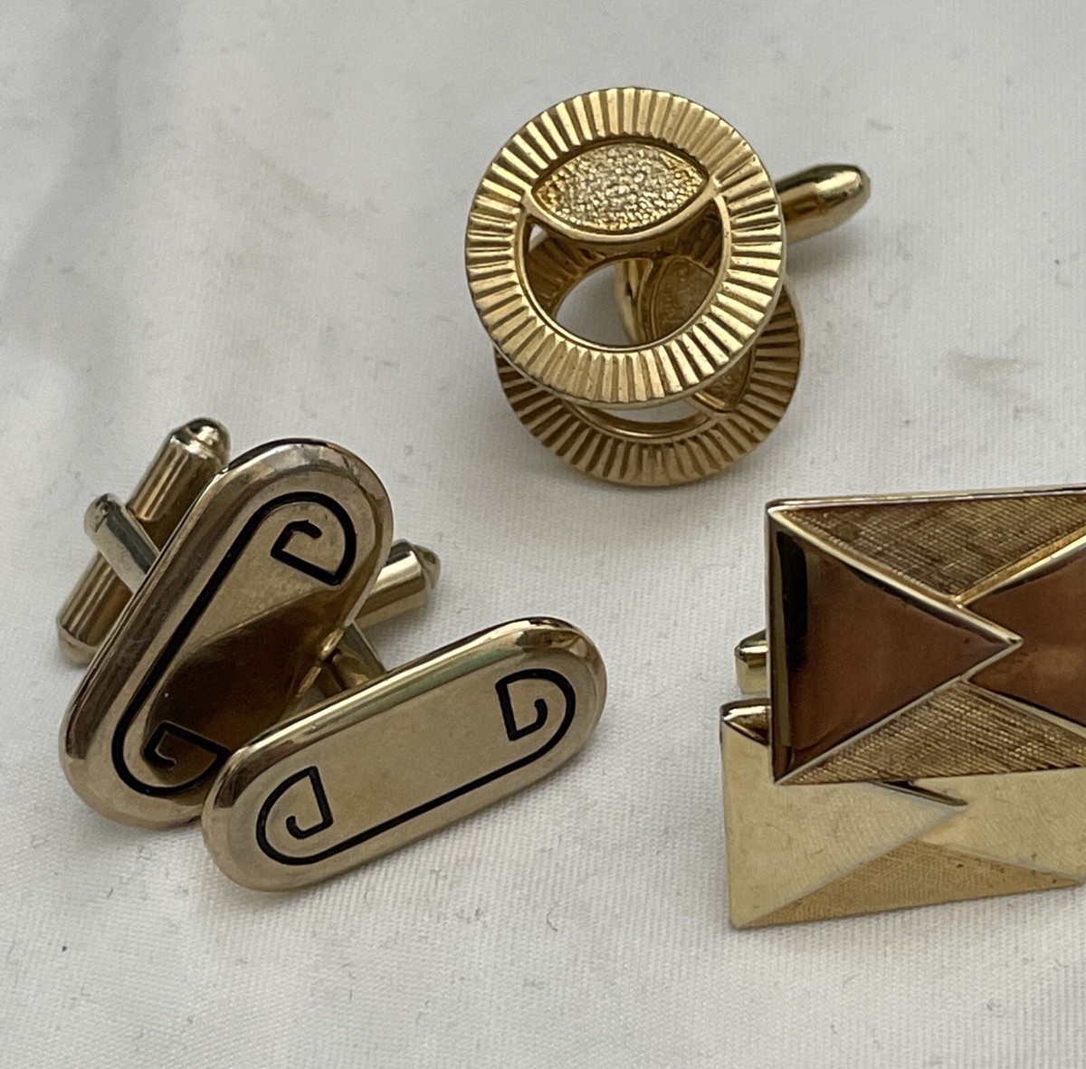ゴールド　カフリンクス　ヴィンテージ Gold Hickok Cufflinks for Men for sale - eBay