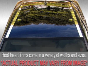 Stainless Steel Roof Insert 2 Pc For 2005-2007 Ford Mustang - Picture 1 of 4