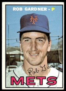 1967 Topps #217 Rob Gardner New York Mets - Picture 1 of 2