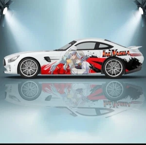 Calcomanías de coche personalizadas Itasha; calcomanías de coche inspiradas en anime; calcomanías laterales Itasha, ambos lados - Imagen 1 de 1