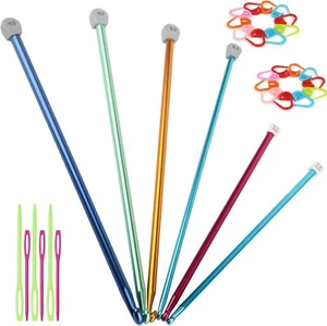 Tunisian Crochet Hooks Set 6.5mm-11mm Large Size Tunisian Crochet Hook New - Picture 1 of 7