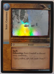 LOTR TCG Fellowship of the Ring SLEEP CARADHRAS 1C84 FOIL MP - Picture 1 of 1