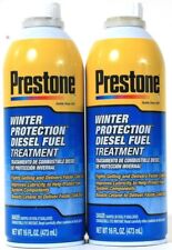 2 Count Prestone 16 Oz Winter Protection Fights Gelling Diesel Fuel Treatment