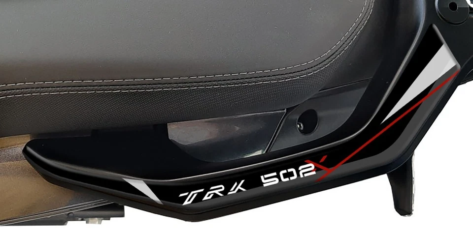 PROTEZIONI MANIGLIE COMPATIBILE CON BENELLI TRK 502X NERO E ROSSO