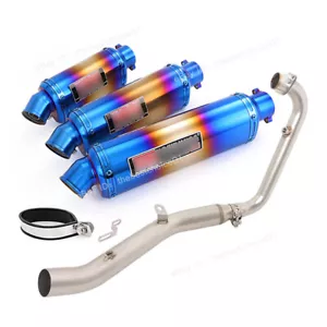 For Lifan KP-Mini 150 2015-2023 Full Exhaust System Muffler Tips Front Link Pipe - Picture 1 of 12